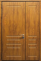 Сорренто Дуо – это металлическая, 2х створчатая, классическая, однотонная дверь, подходит в большинстве стилях интерьера.
Она может устанавливаться как в квартиру, так и в дом.