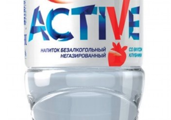 Вода со вкусом любимых фруктов и ягод Лебёдушка ACTIVE без газа. SportLock.