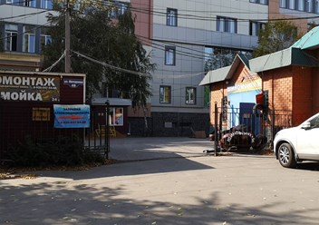 Въезд на территорию