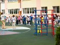 Дети на спортивной площадке, частный детский сад Кубанское солнышко
