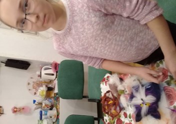 Мастер-класс картина из шерсти