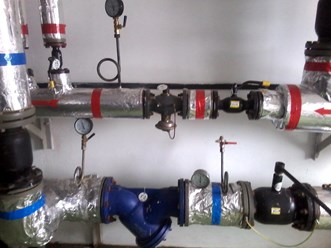 Наладка автоматического отопительного оборудования.