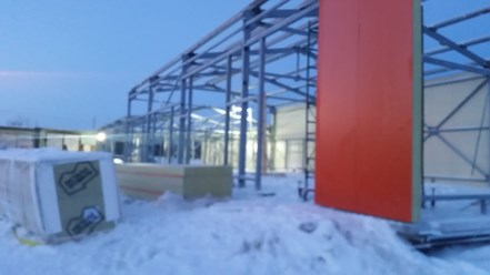 Сборка металлоконструкций, монтаж сэндвич-панелей.
поселок Тарко-Сале