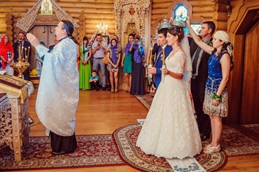 Фотографии венчания