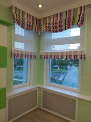 Пошив римских штор