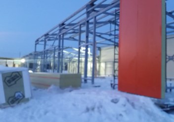 Сборка металлоконструкций, монтаж сэндвич-панелей.
поселок Тарко-Сале