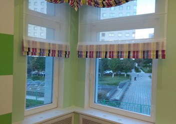 Пошив римских штор