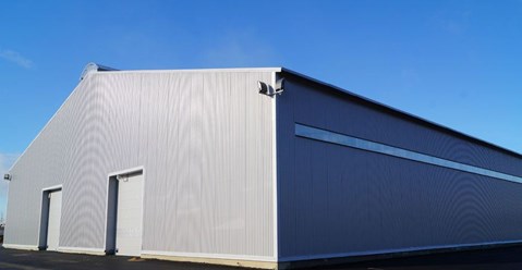 Строительство производственного здания из металлоконструкций