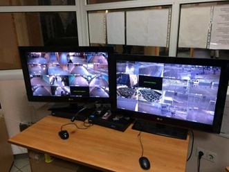 Установка видеонаблюдения