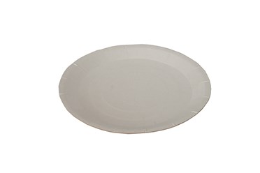 Бумажная мелованная тарелка Basic 18 и 23