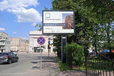 Размещение рекламы на ситиборде в Москве