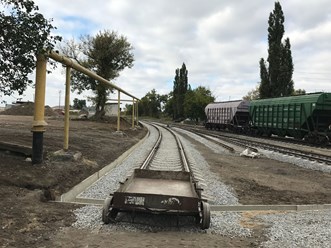 Воронежсахар Грибановка, ремонт путей.
