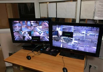 Установка видеонаблюдения