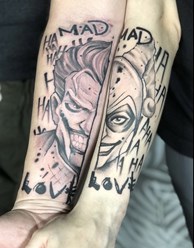 Парная тату.