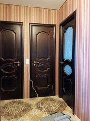 Наши работы. Фото с монтажа дверей