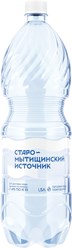 Вода питьевая "Старо-Мытищинский источник" газированная 1,5л. Упаковка 6 шт.