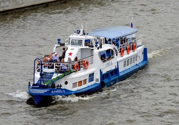 Прогулки по реке Москве на т/х "АДМИРАЛЪ"