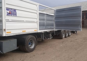 кузов зерновоз на полуприцепе