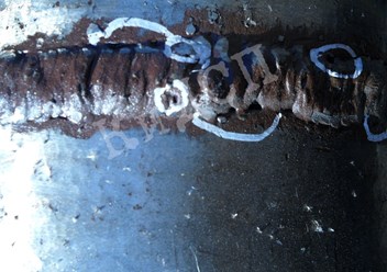 Обнаруженные дефекты. Подрезы, свищи, несплавления металла шва сварного стыкового соединения