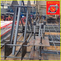 Нестандартные блоки фундаментных болтов по чертежам