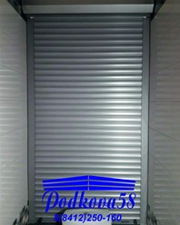 Установка  сантехнической рольставни.