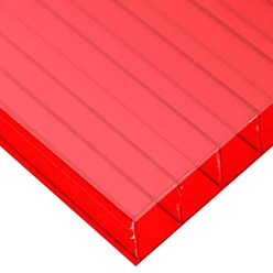 Сотовый поликарбонат "КРАСНЫЙ"
Толщина: 4 мм, 6мм, 8 мм, 10 мм, 16 мм. 
В наличии. 
от 2475 руб.