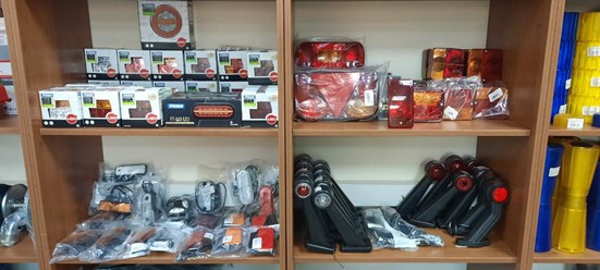 Фонари для легковых прицепов