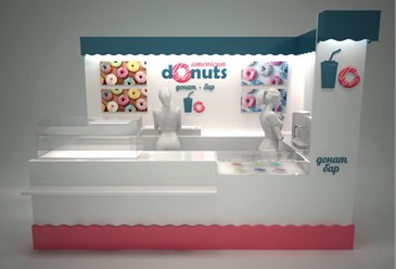 3D дизайн торговой точки