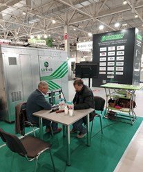 AirTech аспирационные системы (27-я Международная выставка мебели, предметов интерьера, материалов, комплектующих и оборудования для деревообрабатывающего и мебельного производства)