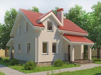 Проект загородного дома - МИЛЕНА 3
