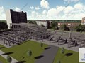 Конструкция здания железнодорожного вокзала.
Разработка данного проекта заняла 5 недели, окончательная же масса по ведомости отправочных марок составила 289 т.
