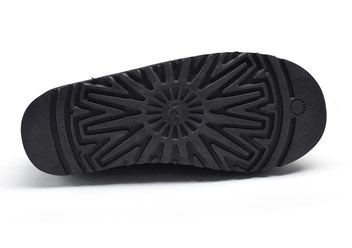 UGG Tazz Slippers Black - черные тапочки-угги Тазз
