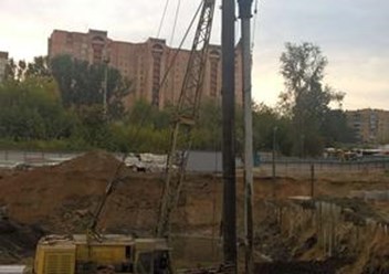 Забивка свай
