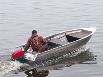 Алюминиевая лодка Тактика 430 PM