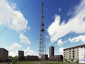Конструкция антенно-мачтового сооружения.
Разработка данного проекта заняла 3 недели, окончательная же масса по ведомости отправочных марок составила 21 т.
