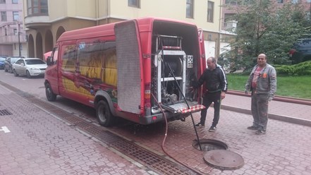 Каналопромывочная машина