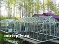 Алюминиевые теплицы в низине у воды - лучшее решение, так как стекло и алюминий не подвержены коррозии и не боятся влаги
