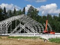 Строительство ледовой арены