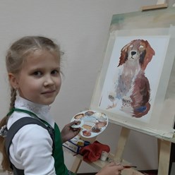 Рисуем собаку