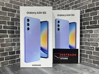Смартфон Samsung Galaxy A34 5G 8 ГБ | 256 ГБ Awesome Violet/Лаванда