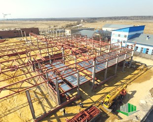 НПО НАУКА Строительство завода по созданию авиационных агрегатов
Изготовление и монтаж м/к осуществляется силами ООО СК "Ремстрой"