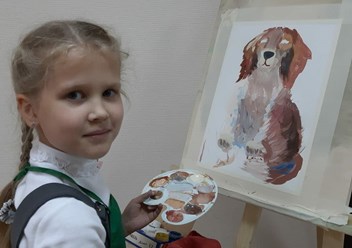 Рисуем собаку