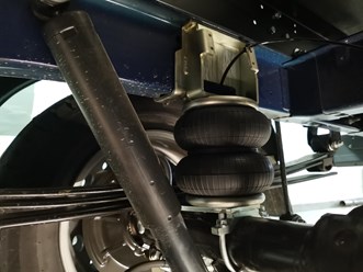 Установка пневмоподвески