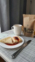 Пейте наш чай с блинчиками