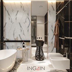 Project "Supreme" - дизайн апартаментов 100 м2 в Хабаровске. Студия дизайна интерьеров INGAIN