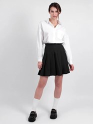 Теннисная мини юбка плисе City Swan