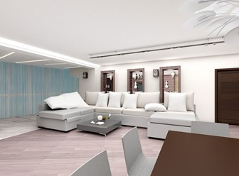 Дизайн гостиной комнаты 4