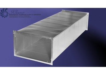 Прямоугольный воздуховод из оцинкованной стали