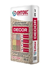 Декоративная штукатурка короед Decor