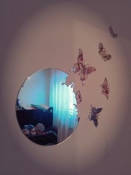 Декоративное зеркало &quot;Порхающие бабочки&quot; Больше моделей на нашем сайте: http://ideyadecora.ru/